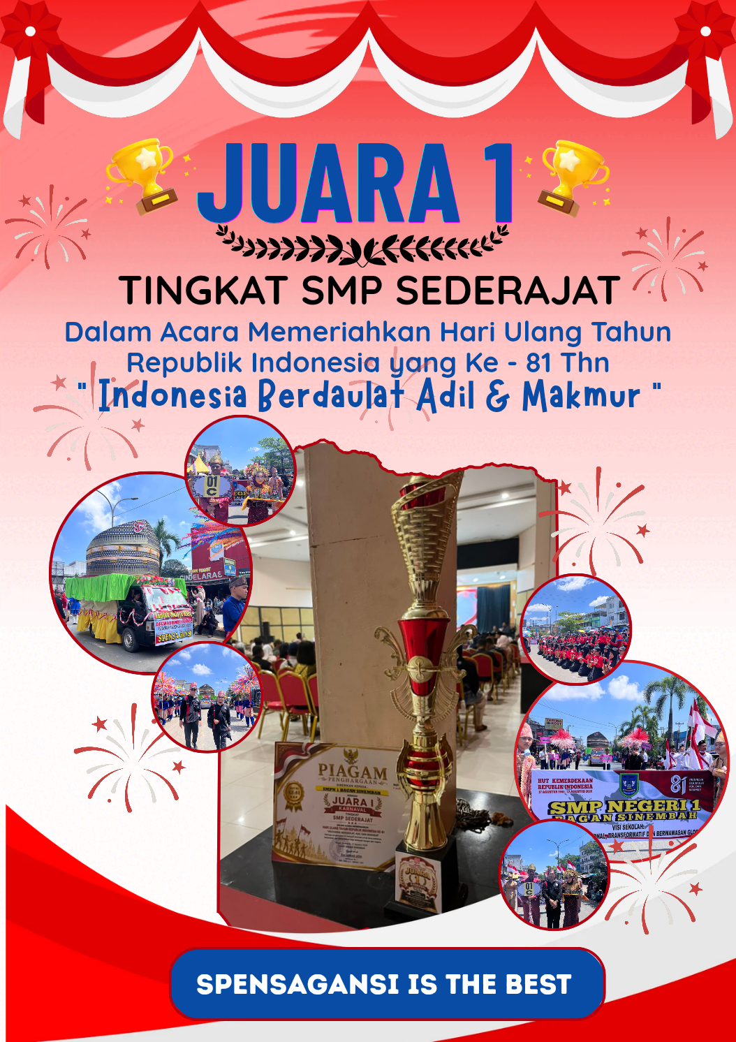 Semarak Carnaval HUT RI Ke-81 Kemerdekaan Republik Indonesia Thn 2026