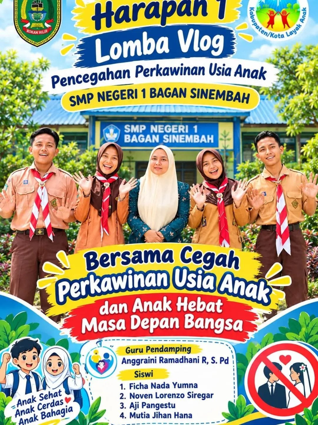 Lomba vlog ( pencegahan perkawinan usisa anak)